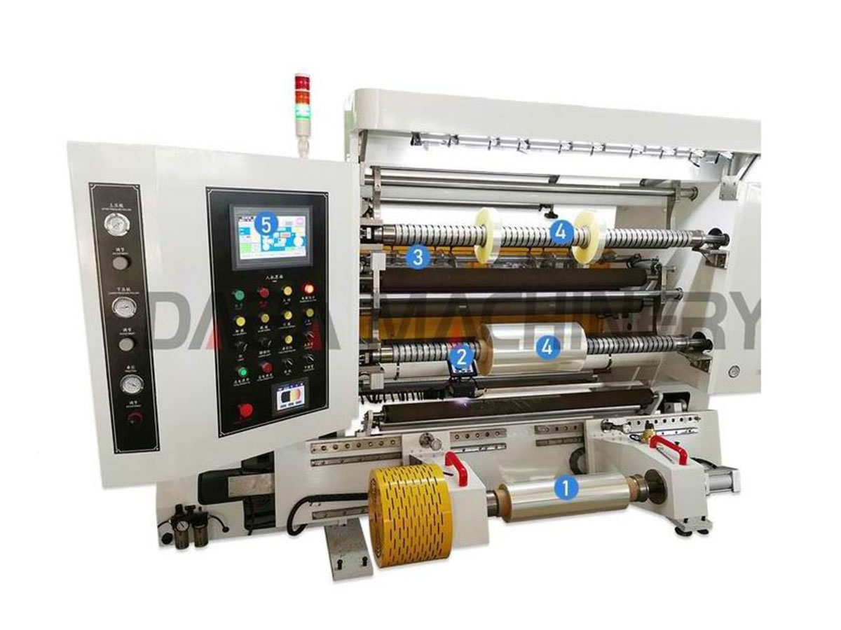 Super quality easy to operate slitting inspection rewinding machine